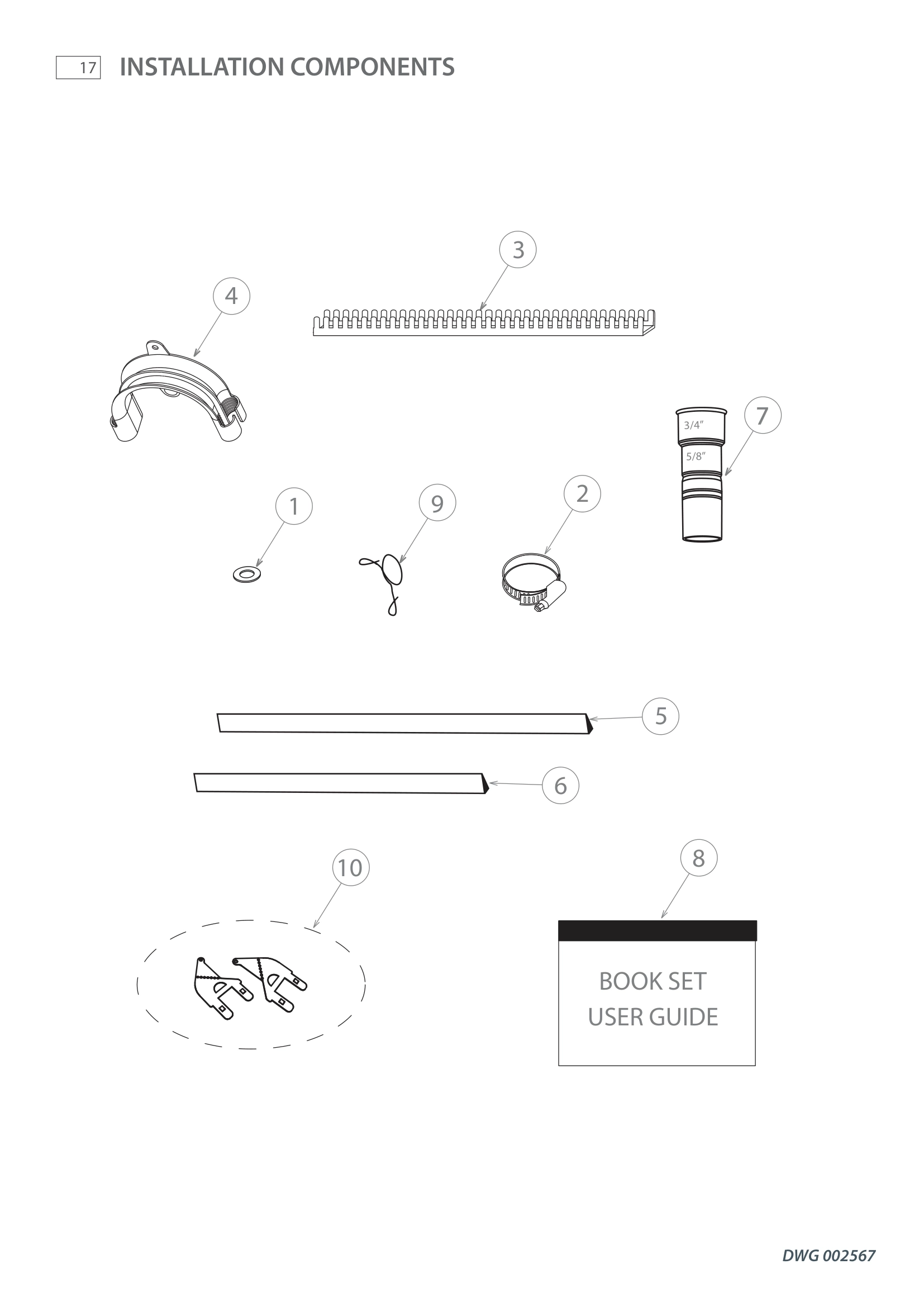 INSTALLATION COMPONENTS