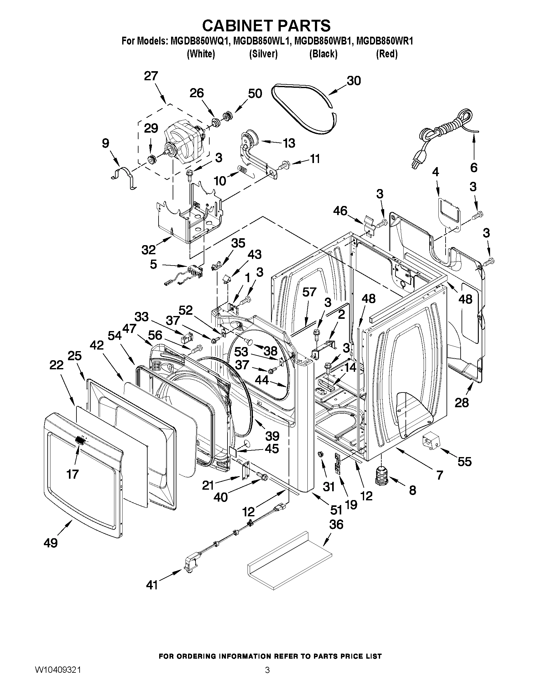 02 - CABINET PARTS