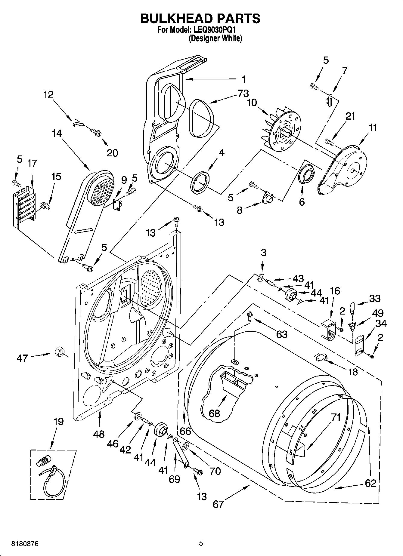 03 - BULKHEAD PARTS, OPTIONAL PARTS (NOT INCLUDED)