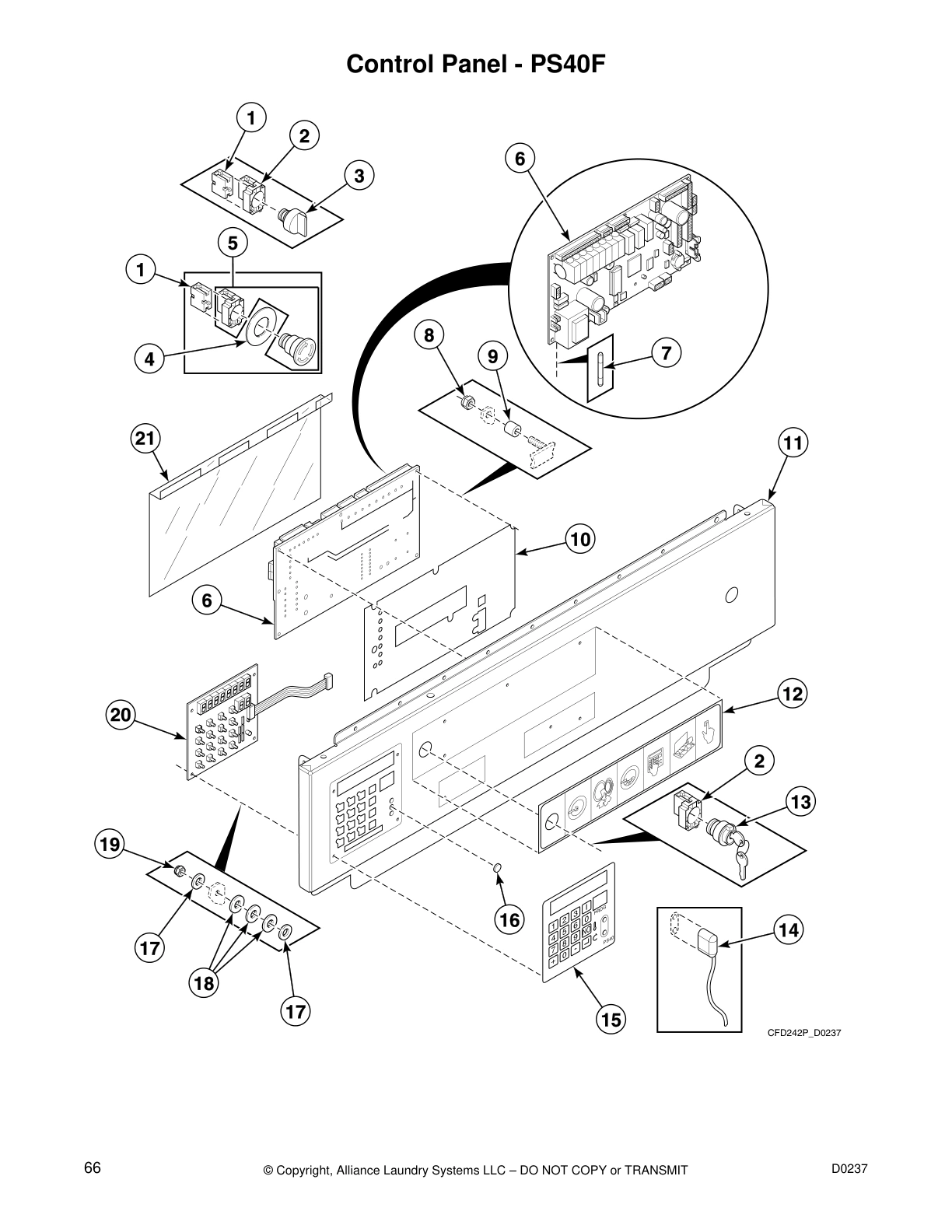 Control Panel - PS40F