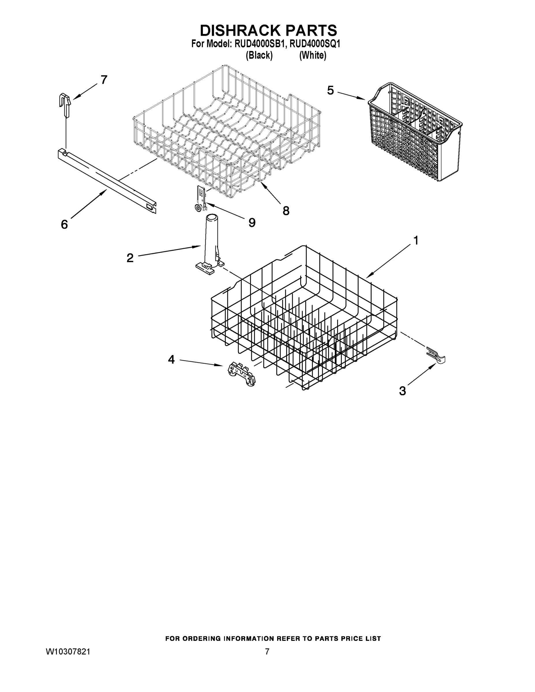 06 - DISHRACK PARTS