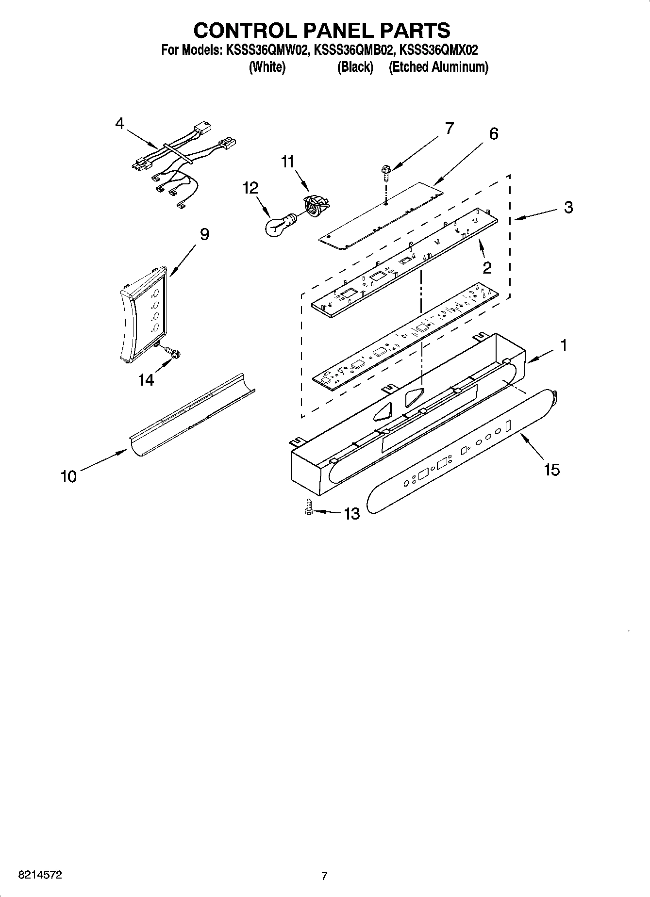 05 - CONTROL PANEL PARTS