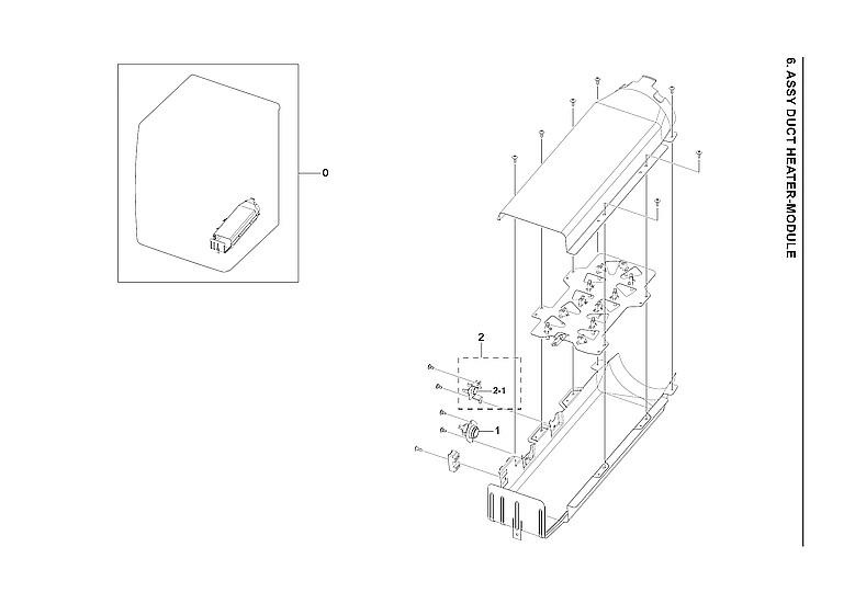 Heater Duct Module Assembly