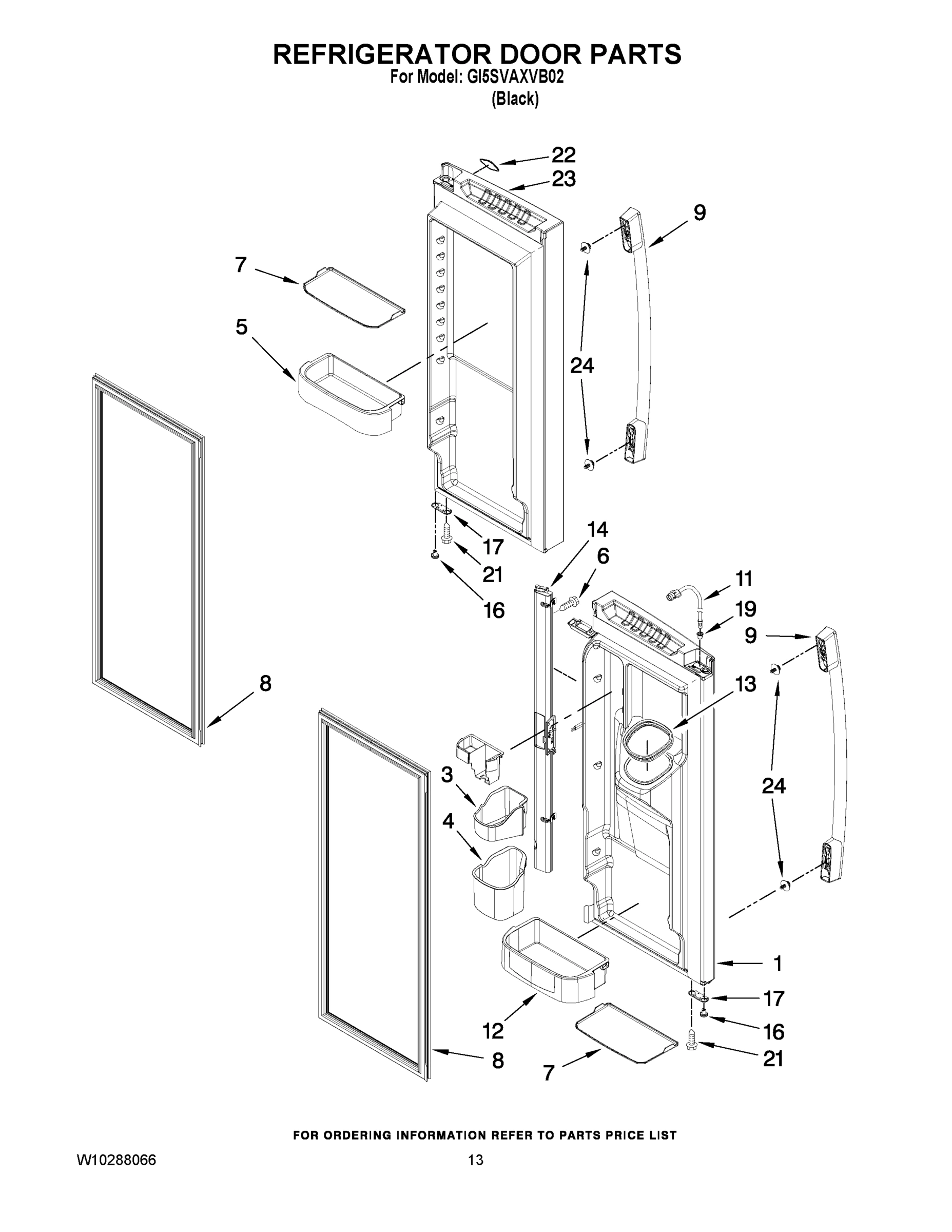 07 - REFRIGERATOR DOOR PARTS