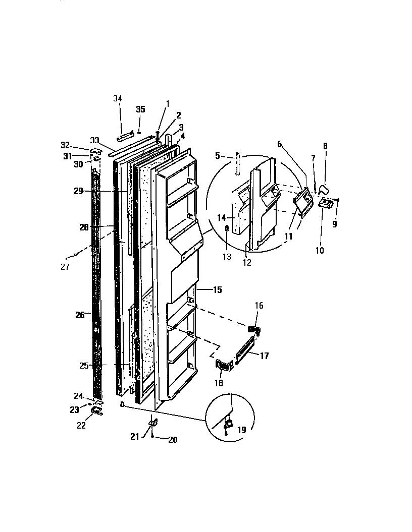 02 - FREEZER DOOR