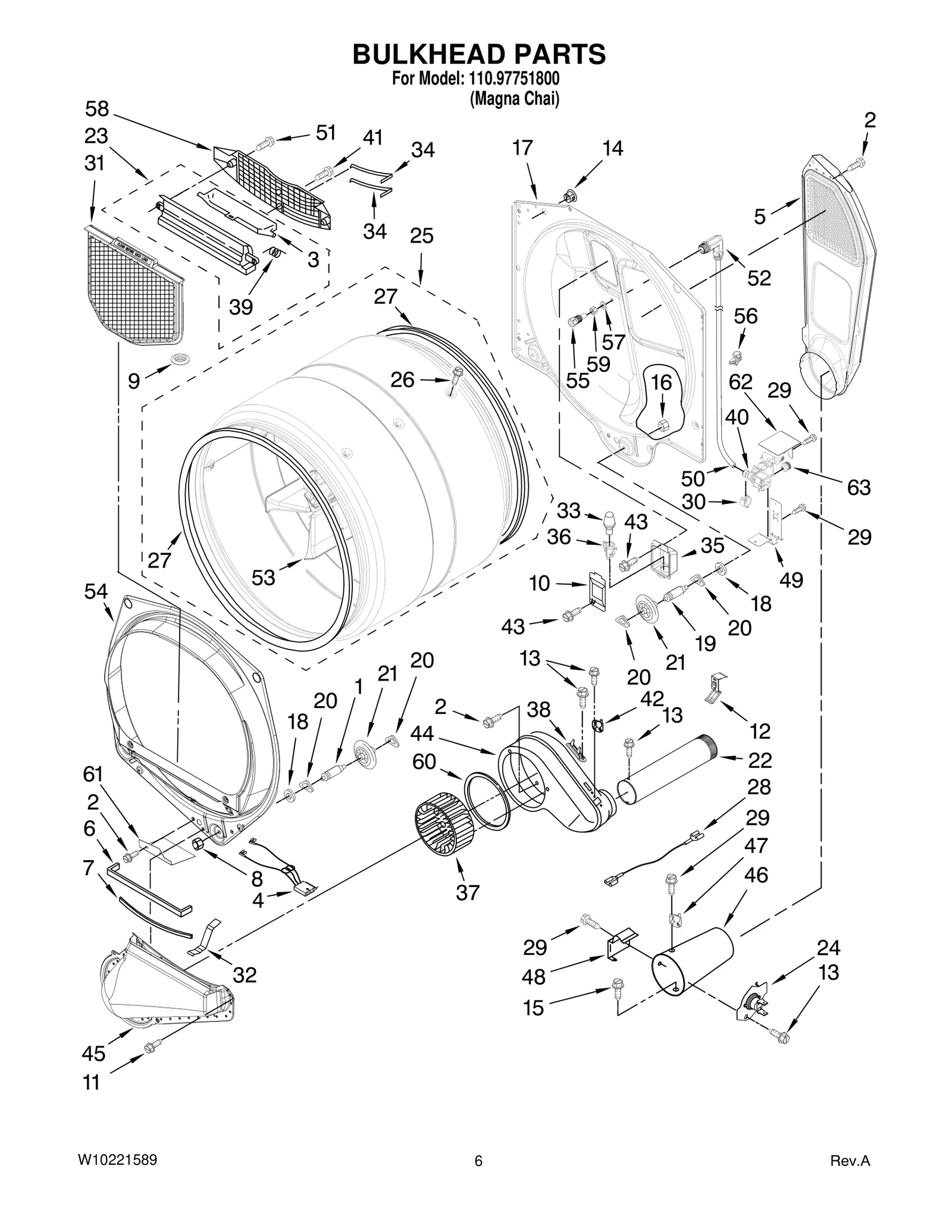 BULKHEAD PARTS