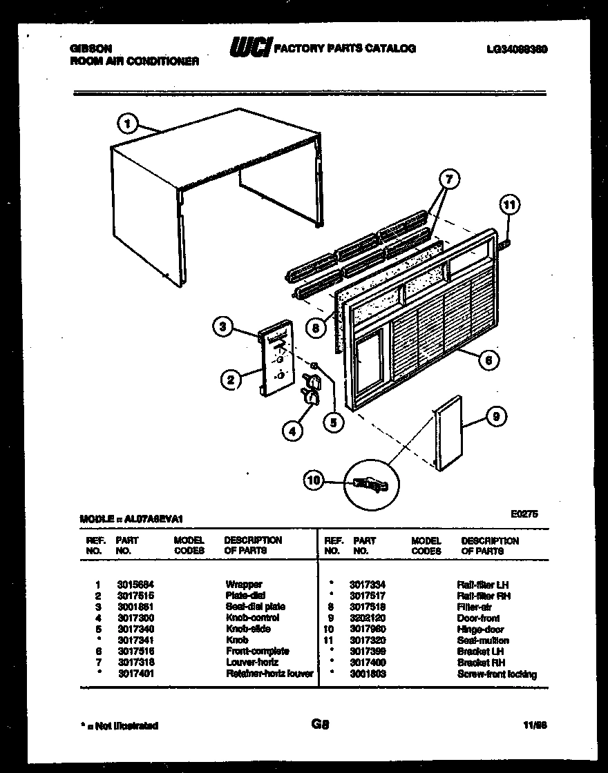 02 - CABINET PARTS