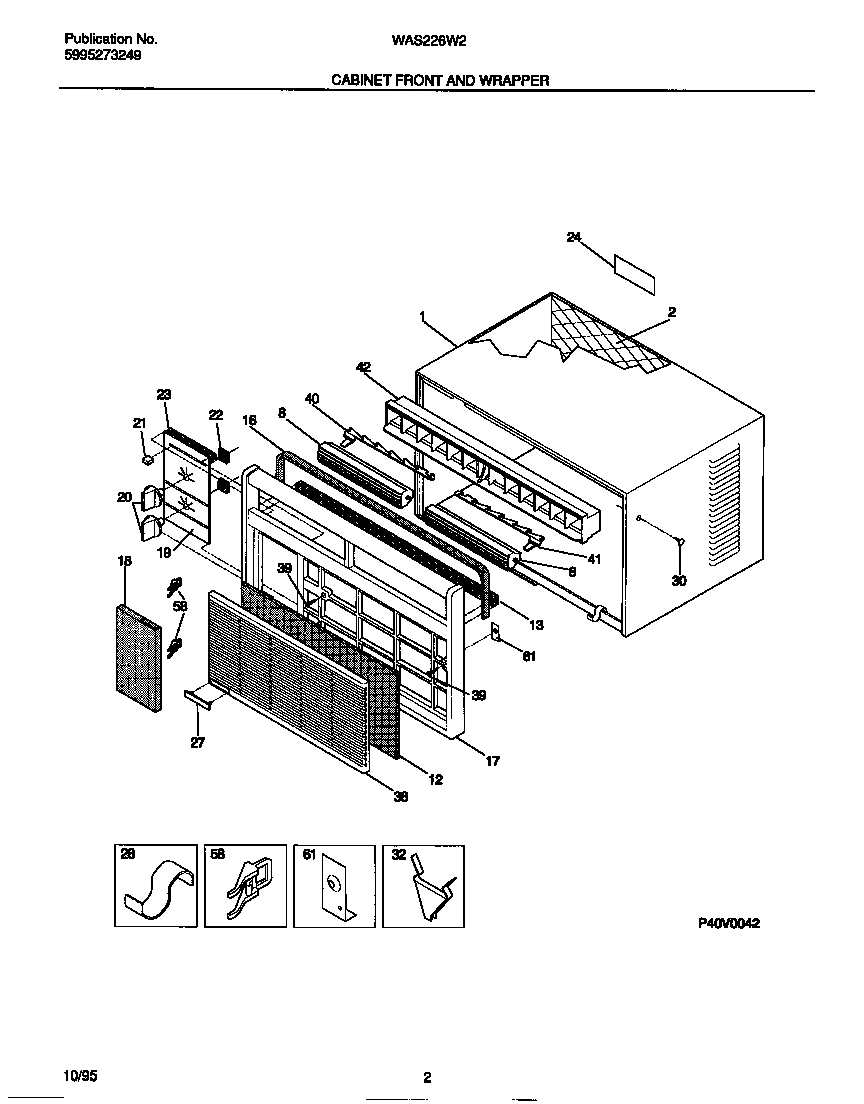 02 - CABINET FRONT AND WRAPPER