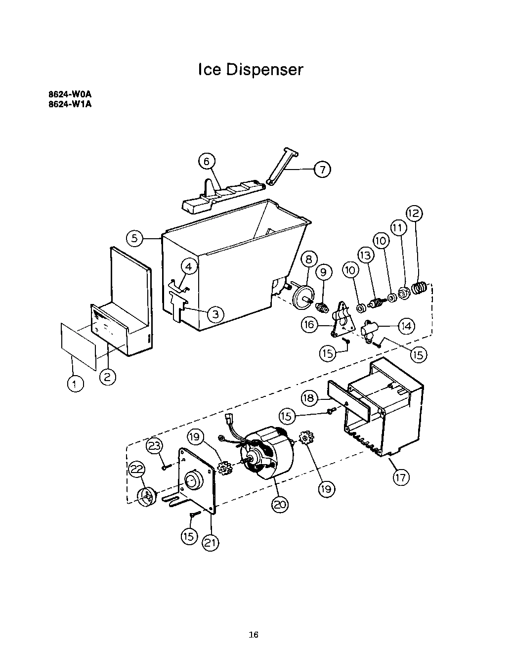 08 - ICE DISPENSER