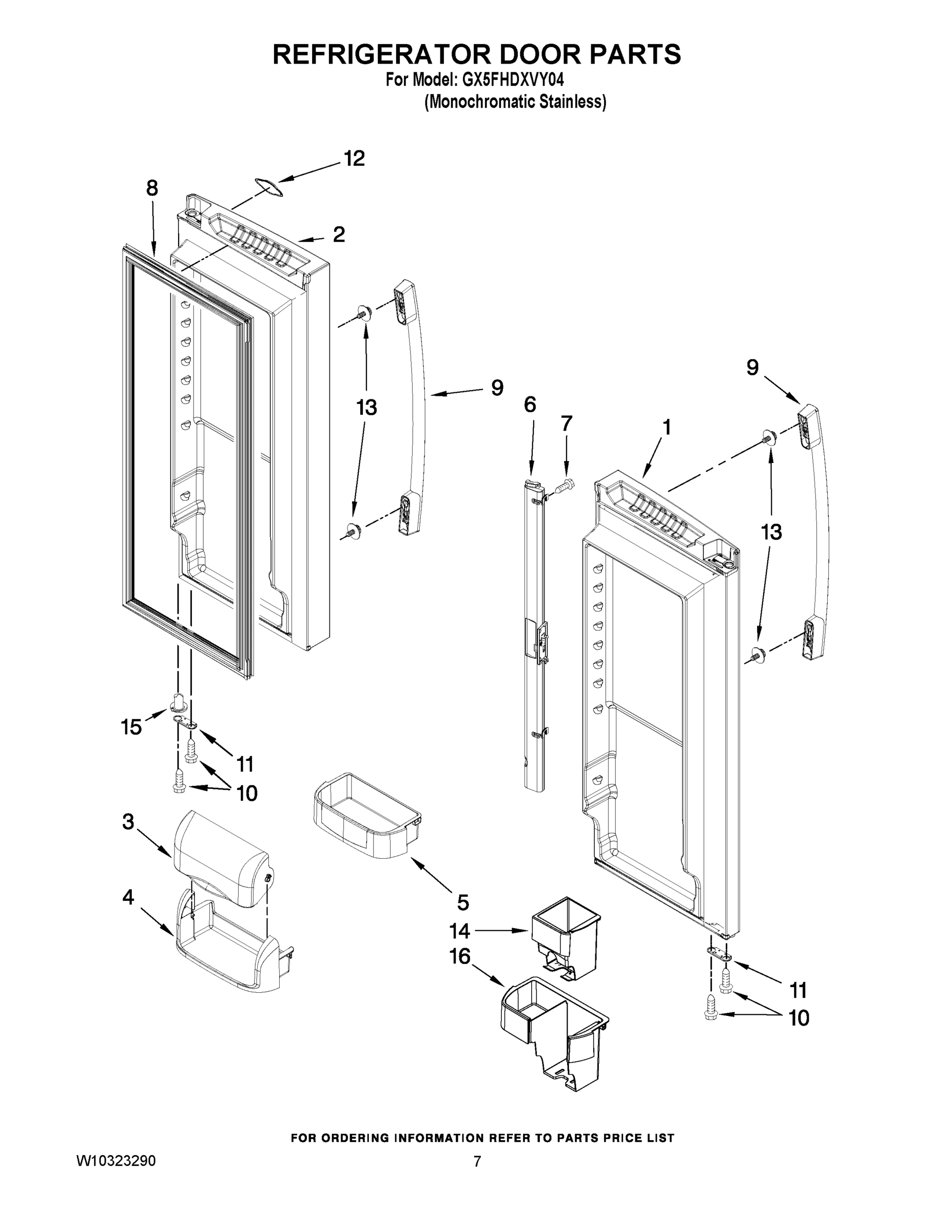 05 - REFRIGERATOR DOOR PARTS