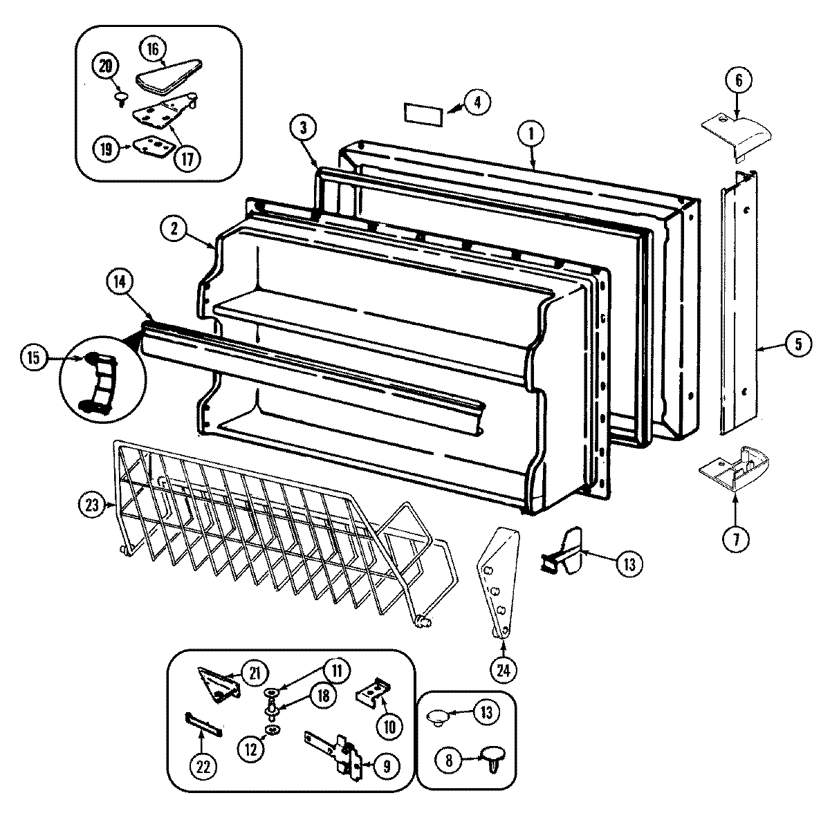 02 - FREEZER DOOR
