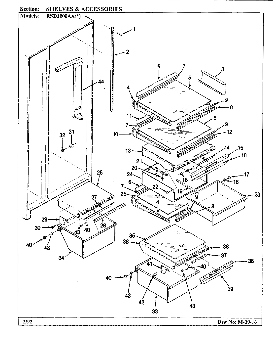 08 - SHELVES & ACCESSORIES