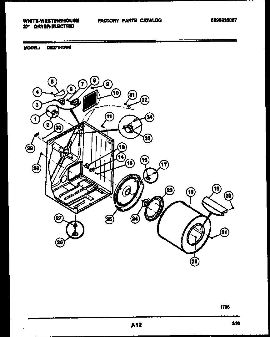 02 - CABINET AND COMPONENT PARTS