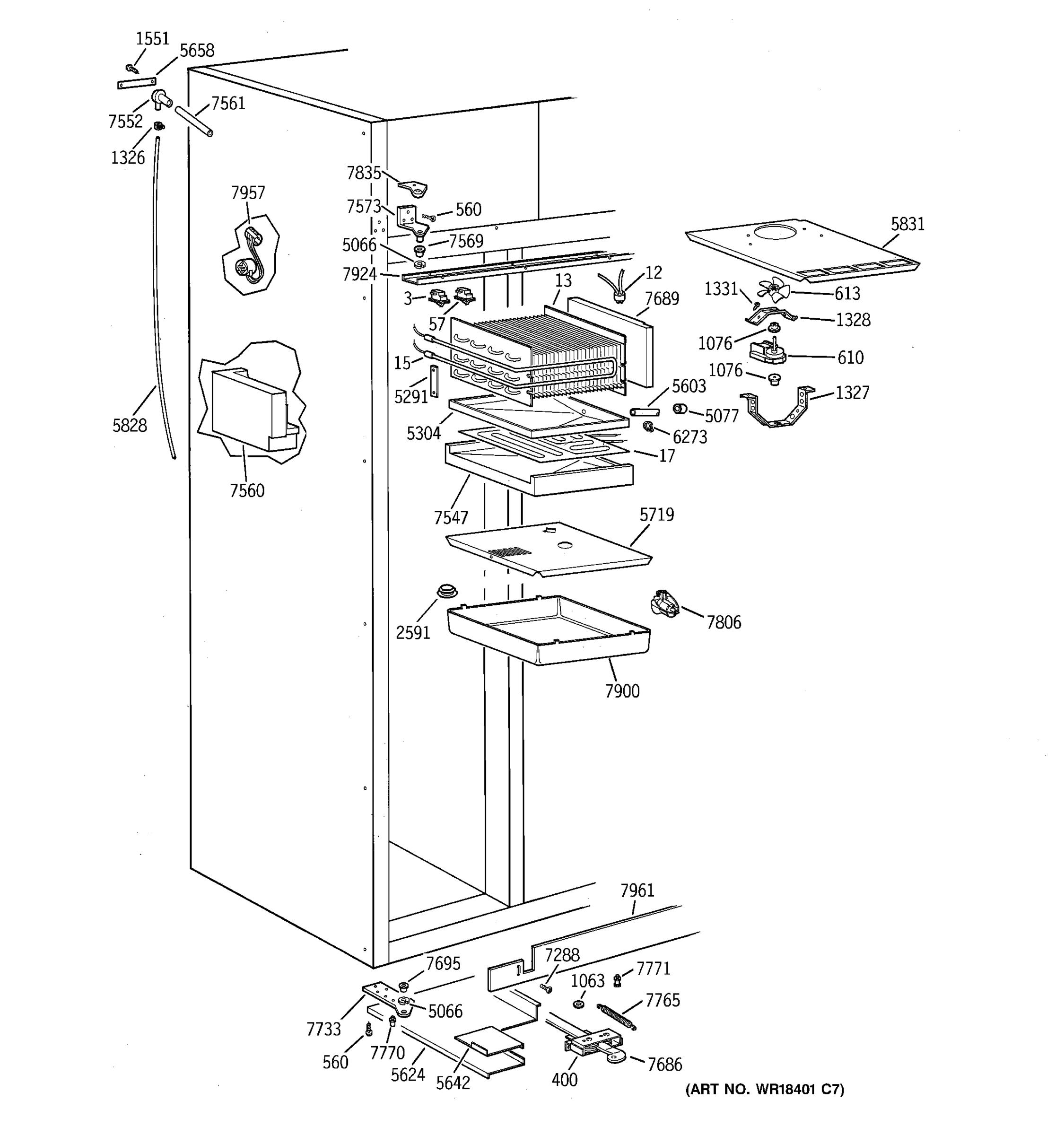FREEZER SECTION