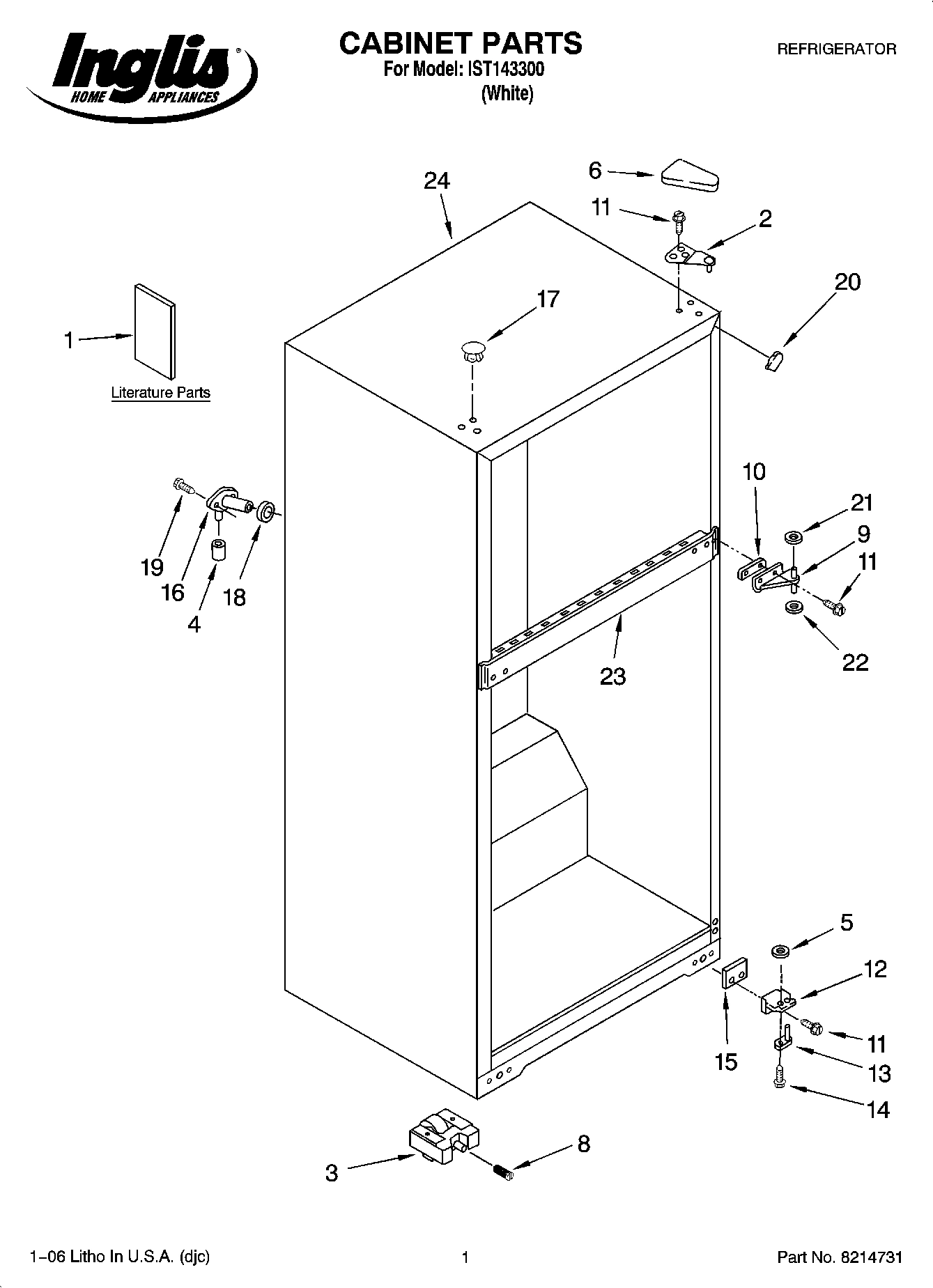 01 - CABINET PARTS