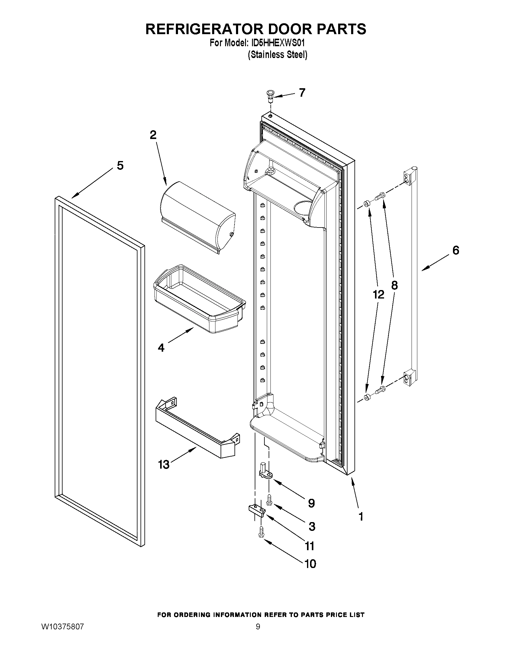 06 - REFRIGERATOR DOOR PARTS
