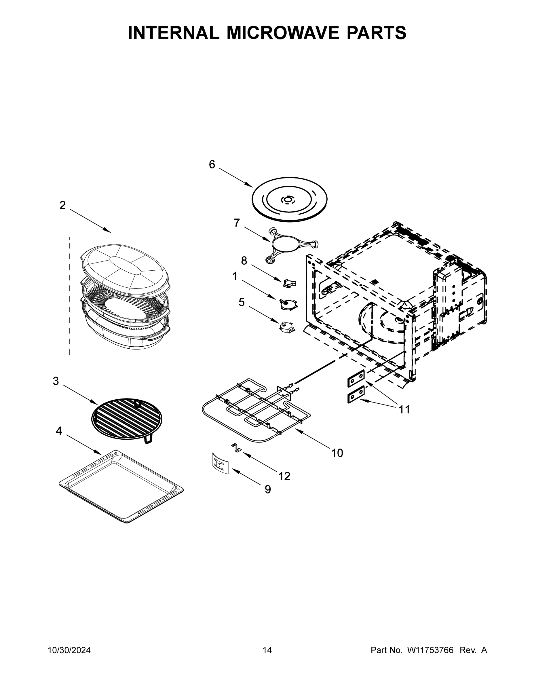 08 - INTERNAL MICROWAVE PARTS