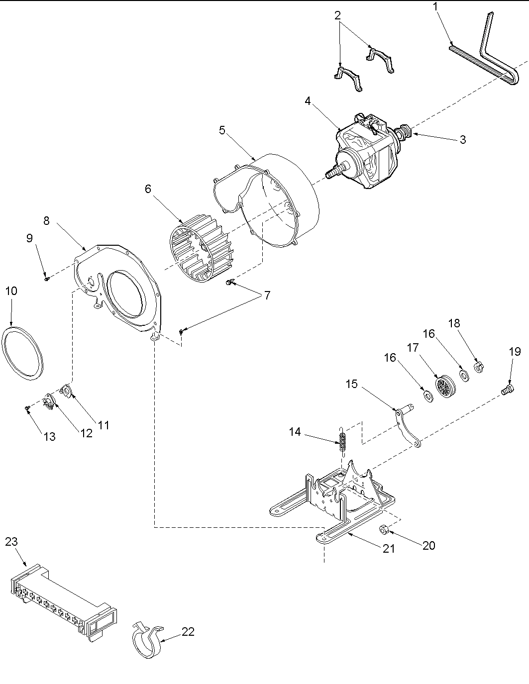 05 - Motor and Fan Assembly