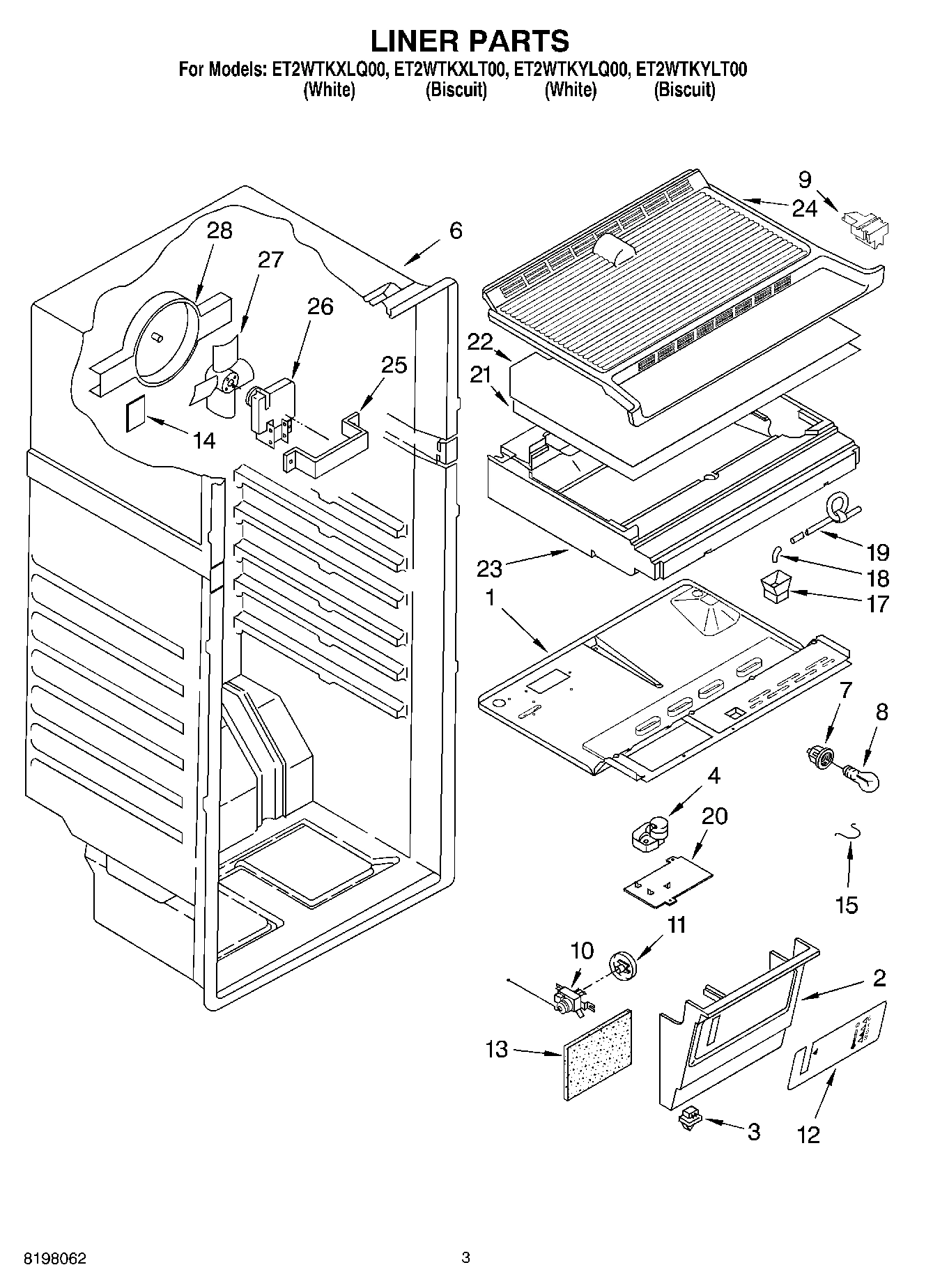 02 - LINER PARTS