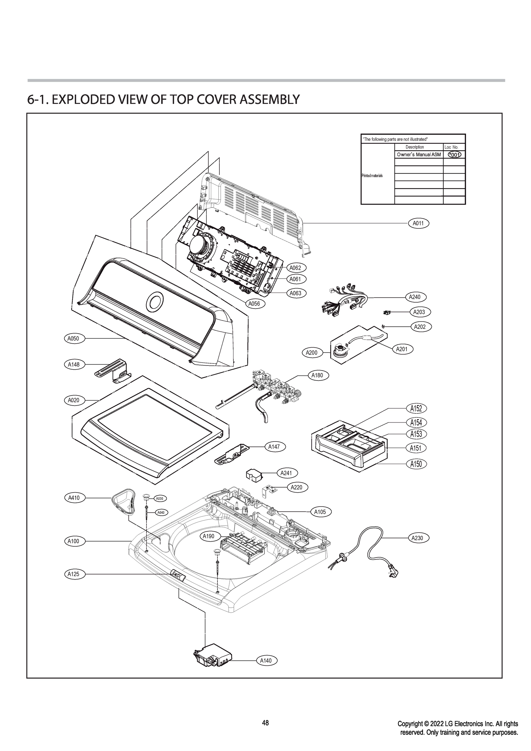 TOP COVER ASSEMBLY
