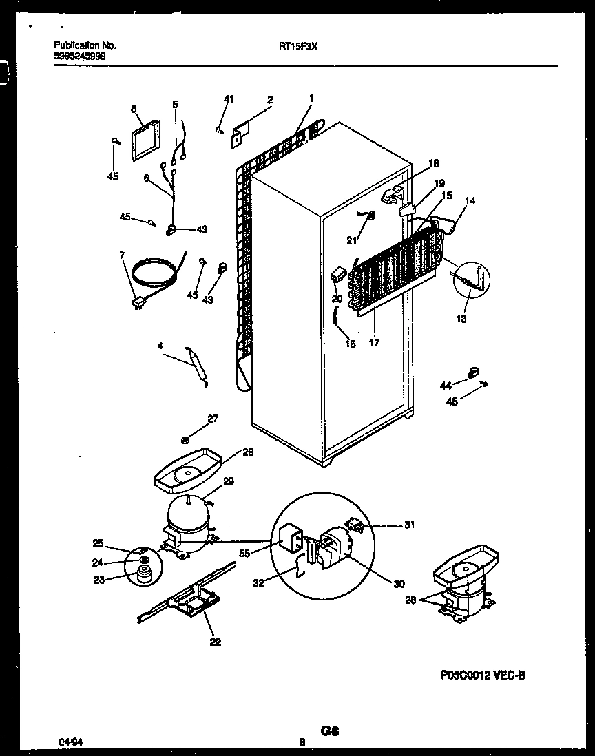 05 - SYSTEM AND AUTOMATIC DEFROST PARTS
