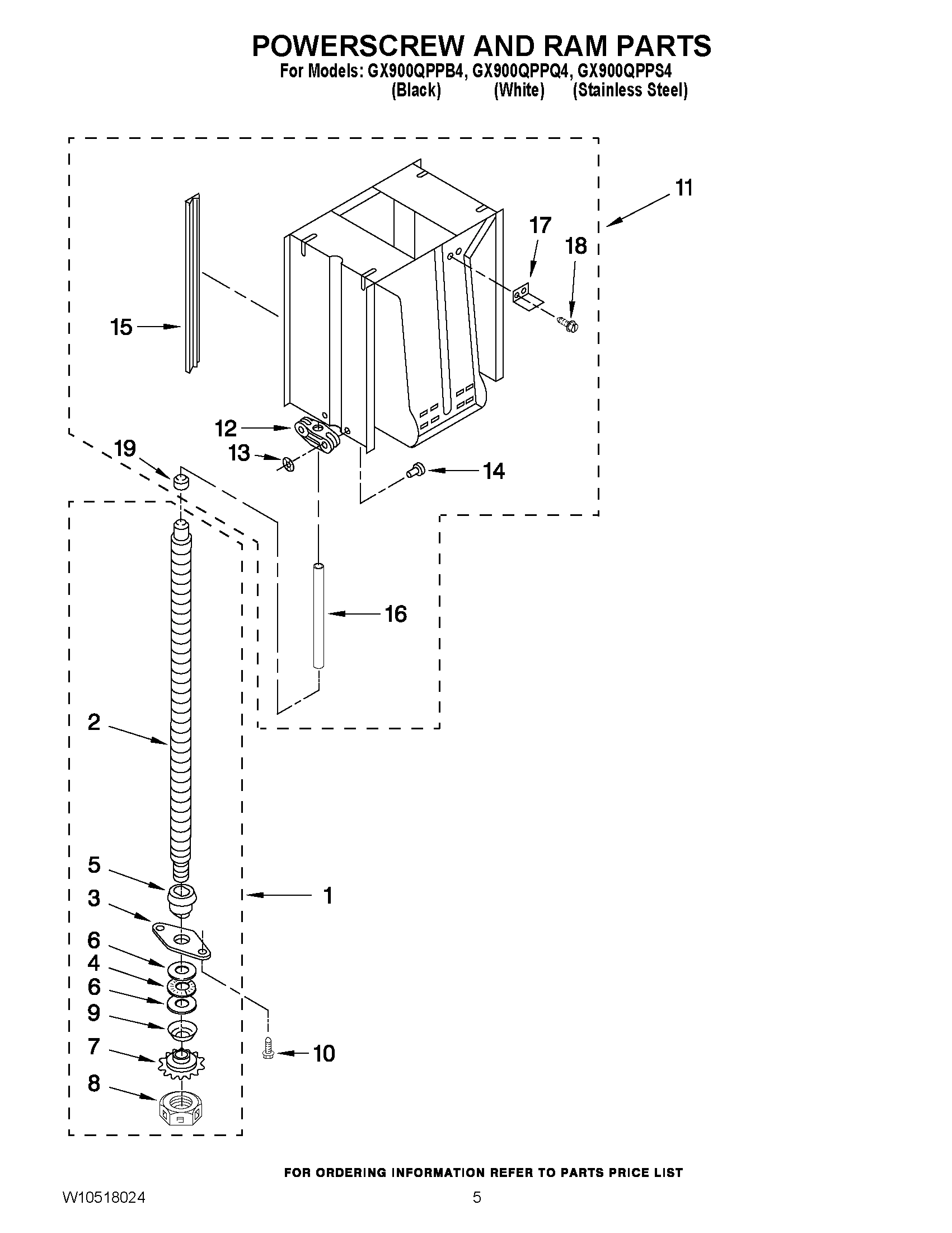 05 - POWERSCREW AND RAM PARTS