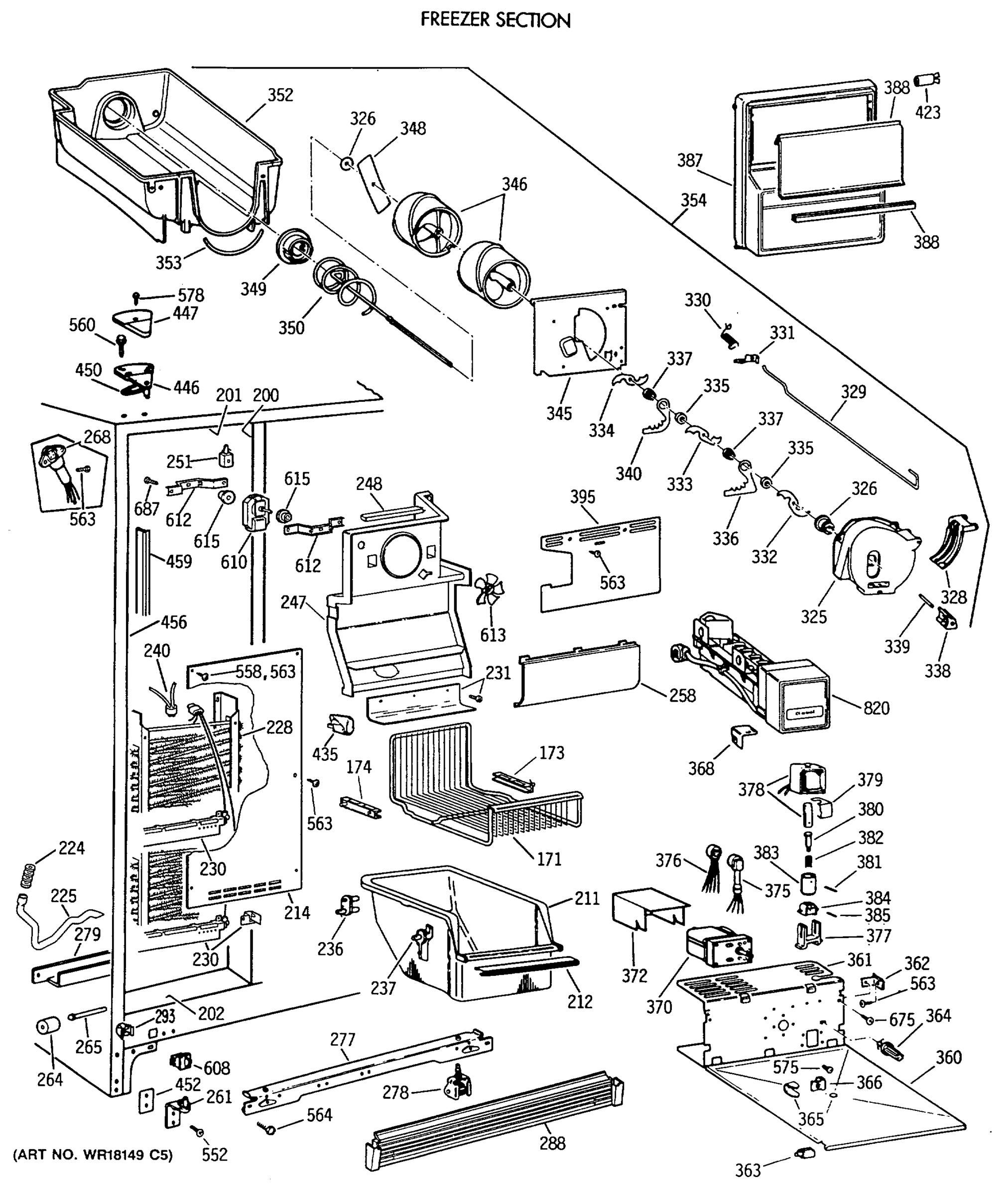 FREEZER SECTION