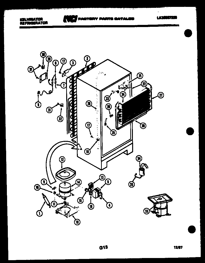 04 - SYSTEM AND AUTOMATIC DEFROST PARTS