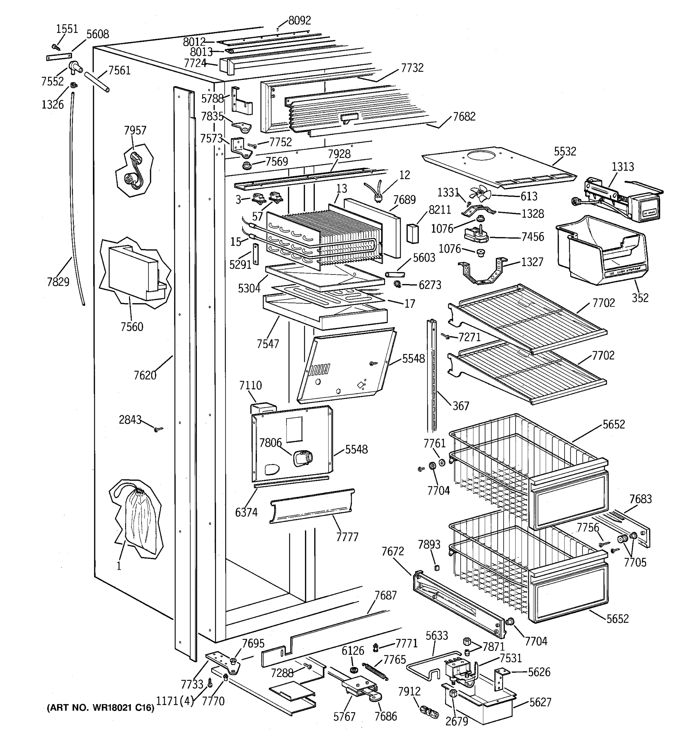 FREEZER SECTION