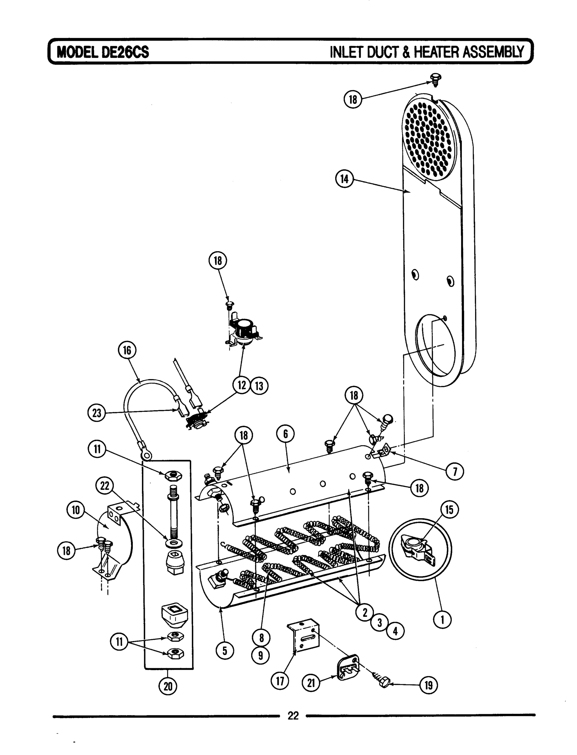08 - INLET DUCT\HEATER ASSY.