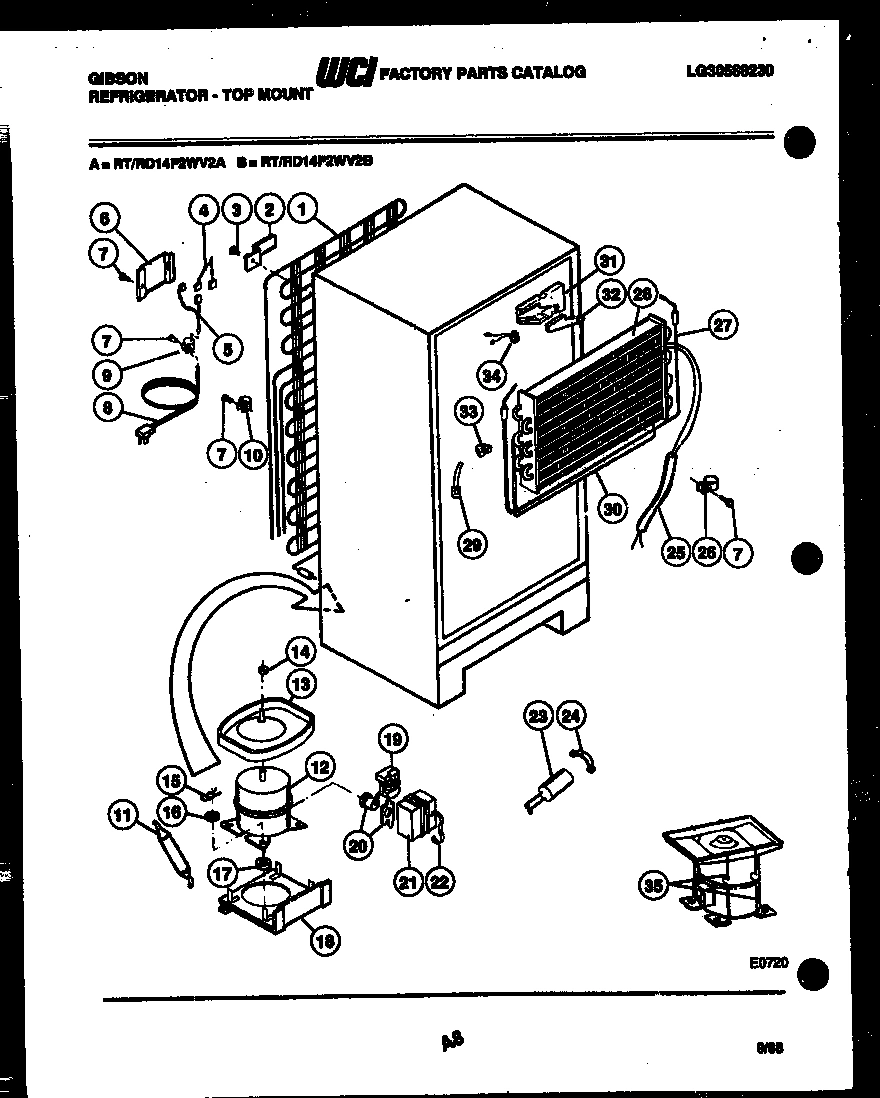 05 - SYSTEM AND AUTOMATIC DEFROST PARTS