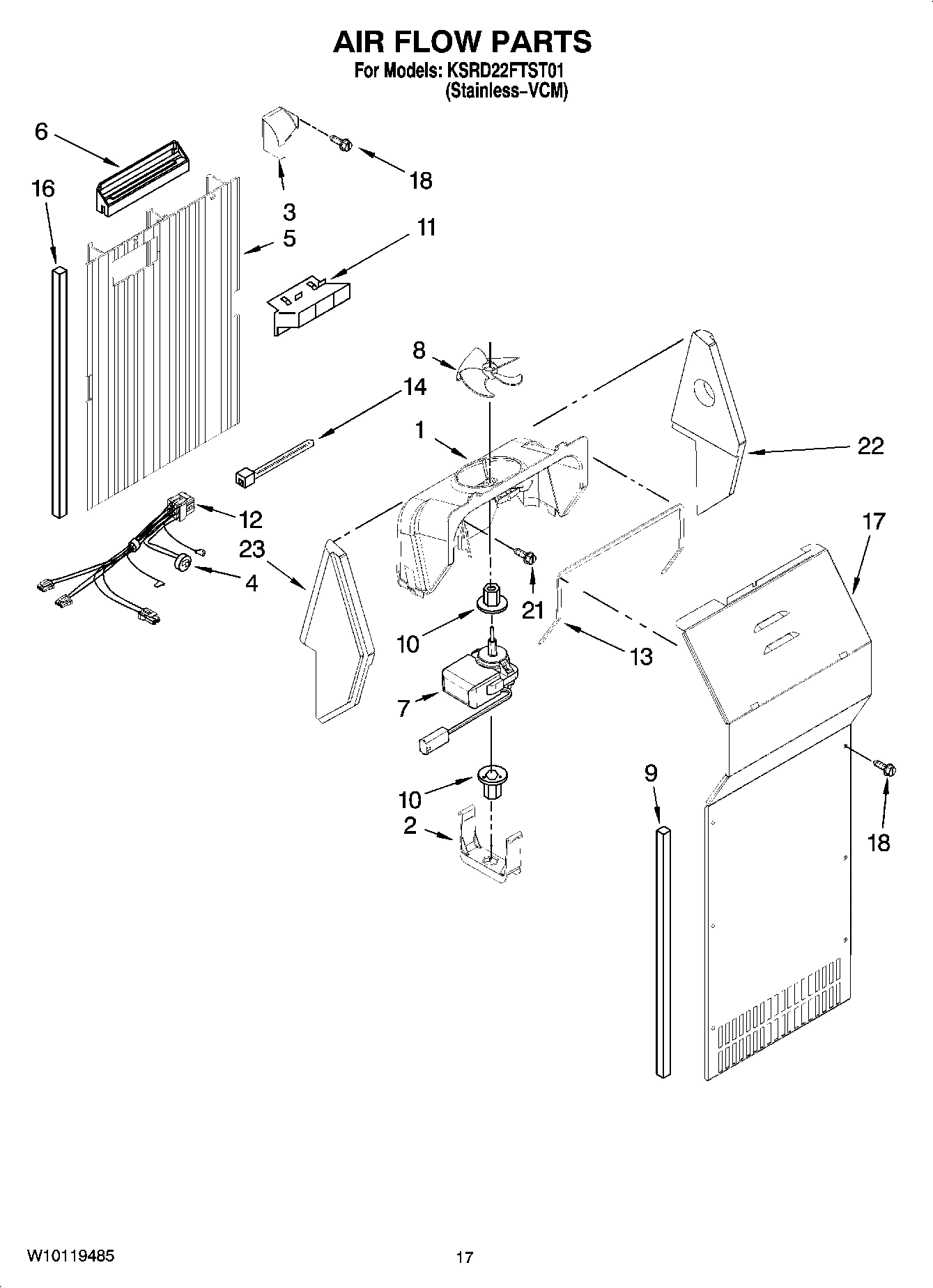 10 - AIR FLOW PARTS