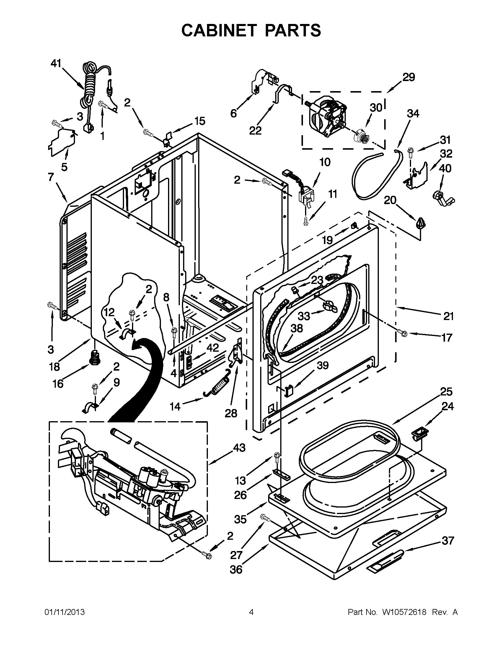 02 - CABINET PARTS