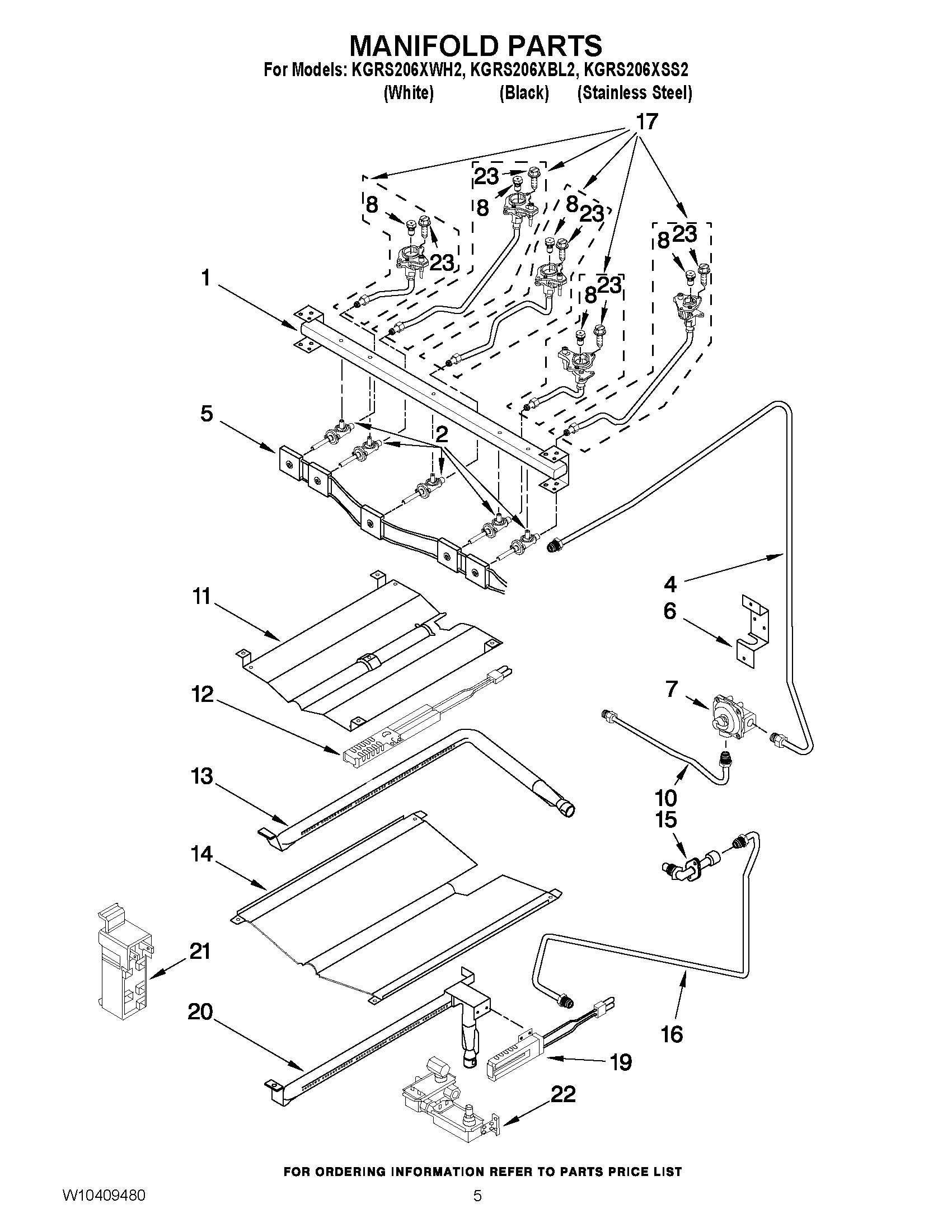 04 - MANIFOLD PARTS
