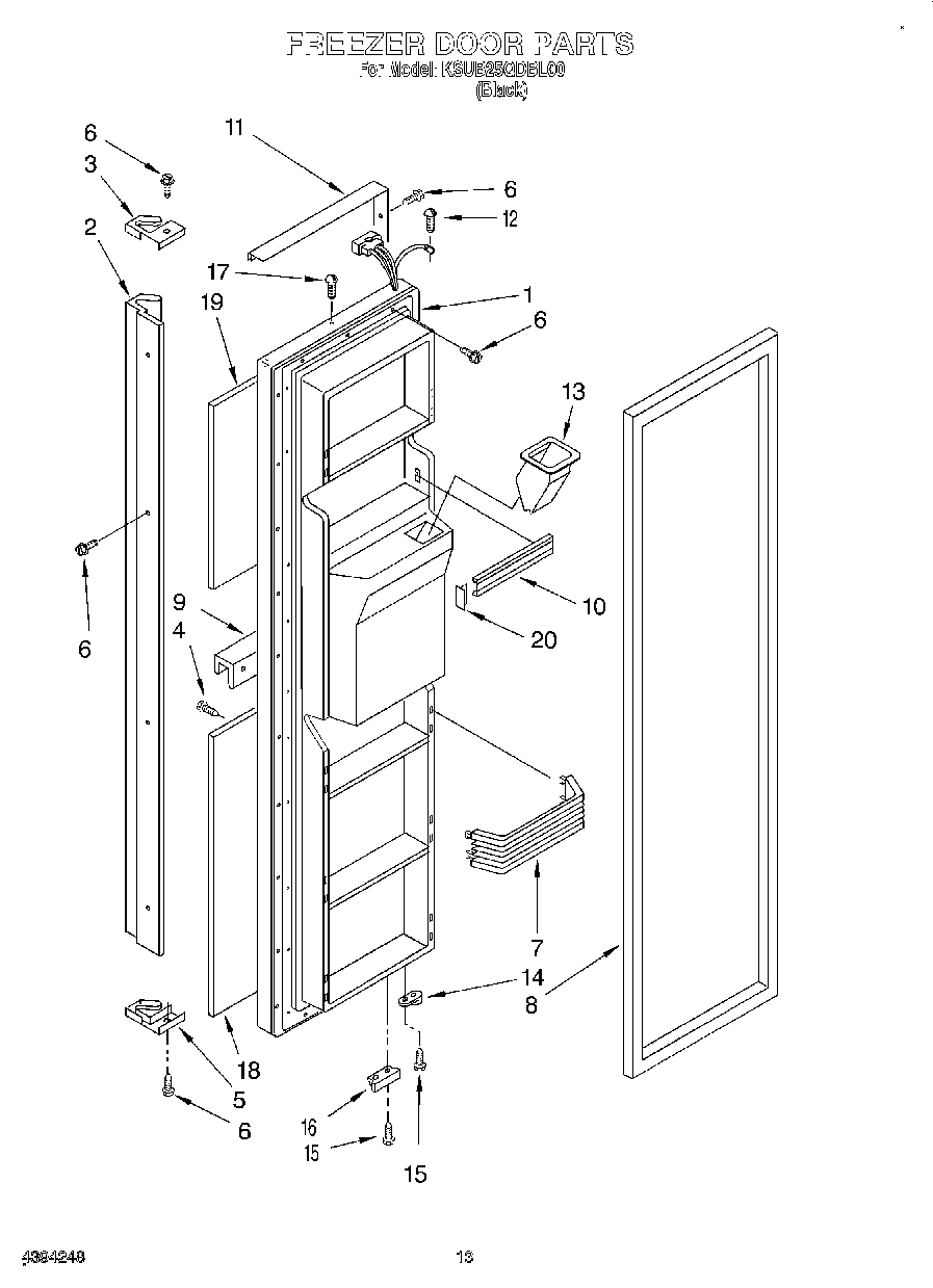 08 - FREEZER DOOR