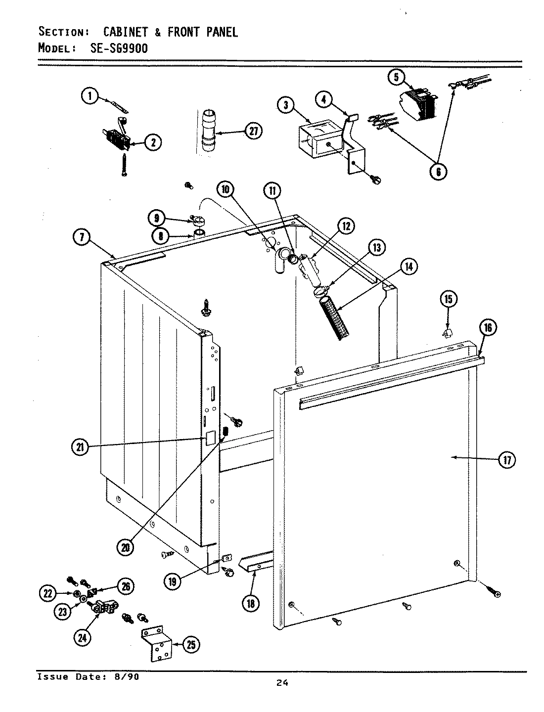 02 - CABINET & FRONT PANEL