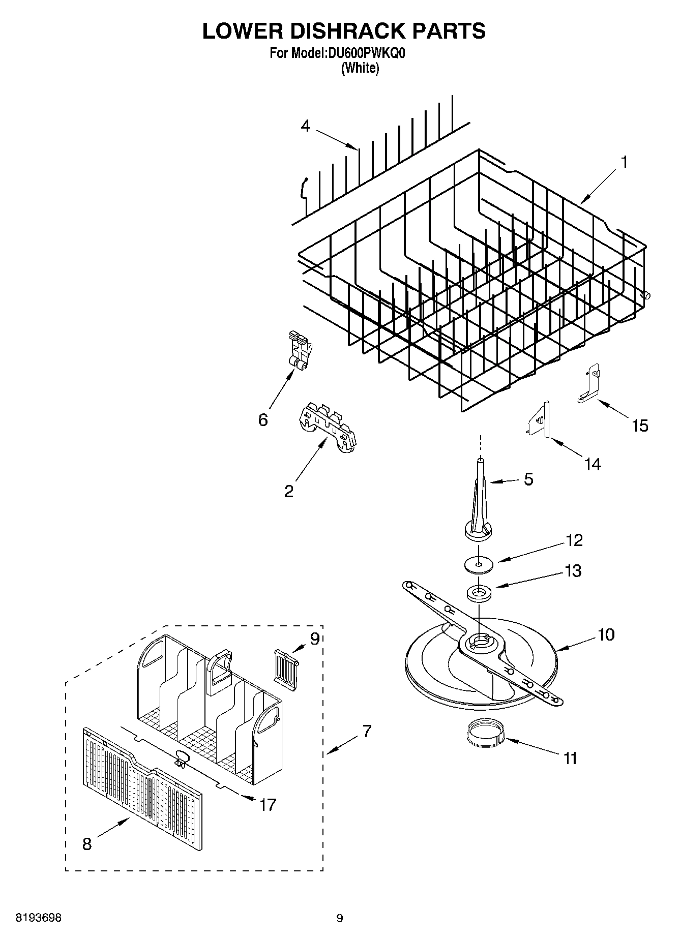 06 - LOWER DISHRACK
