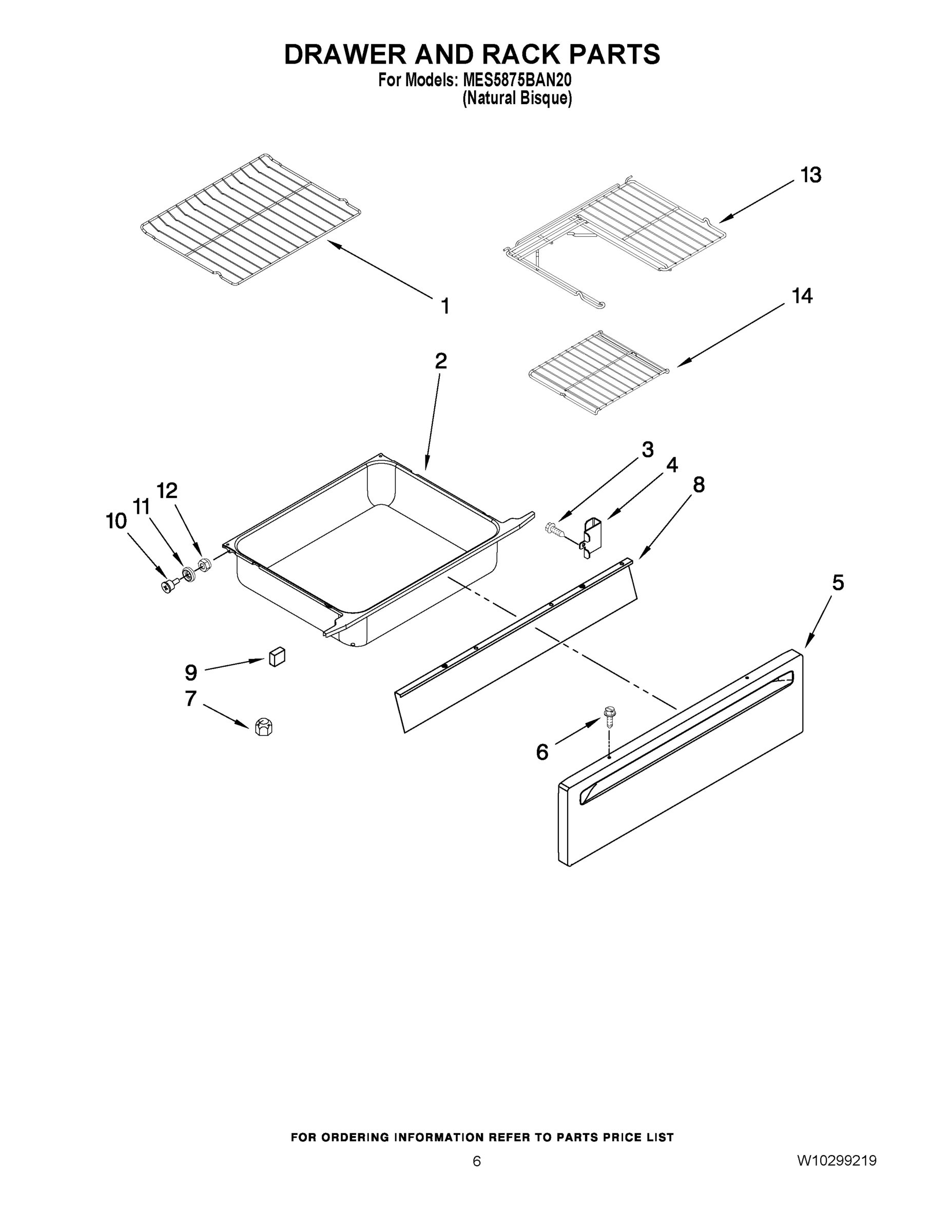 05 - DRAWER AND RACK PARTS