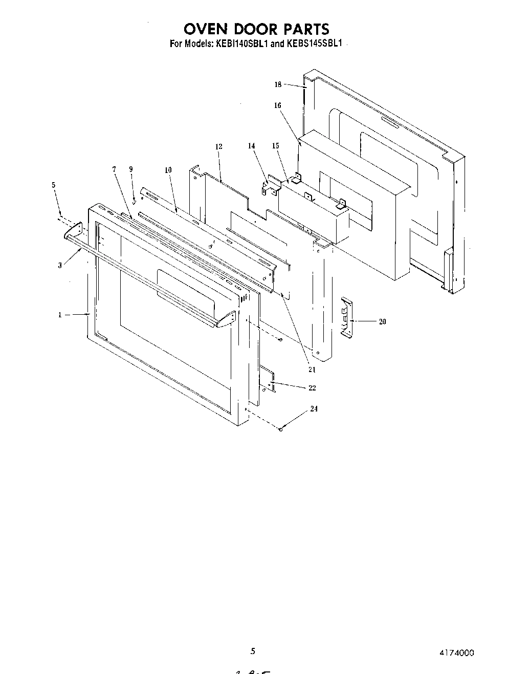 05 - OVEN DOOR
