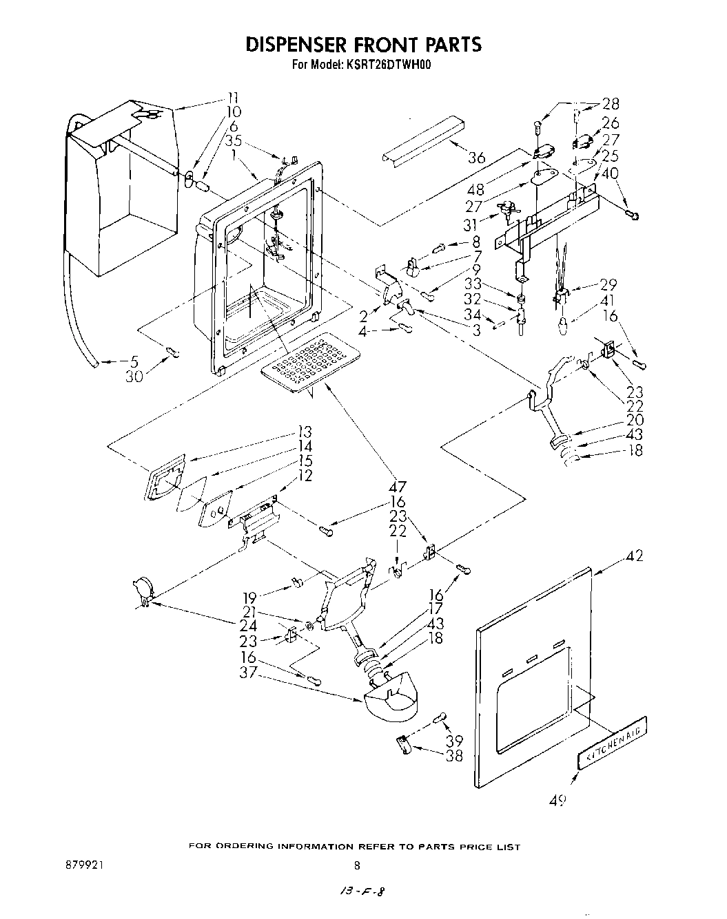 05 - DISPENSER FRONT