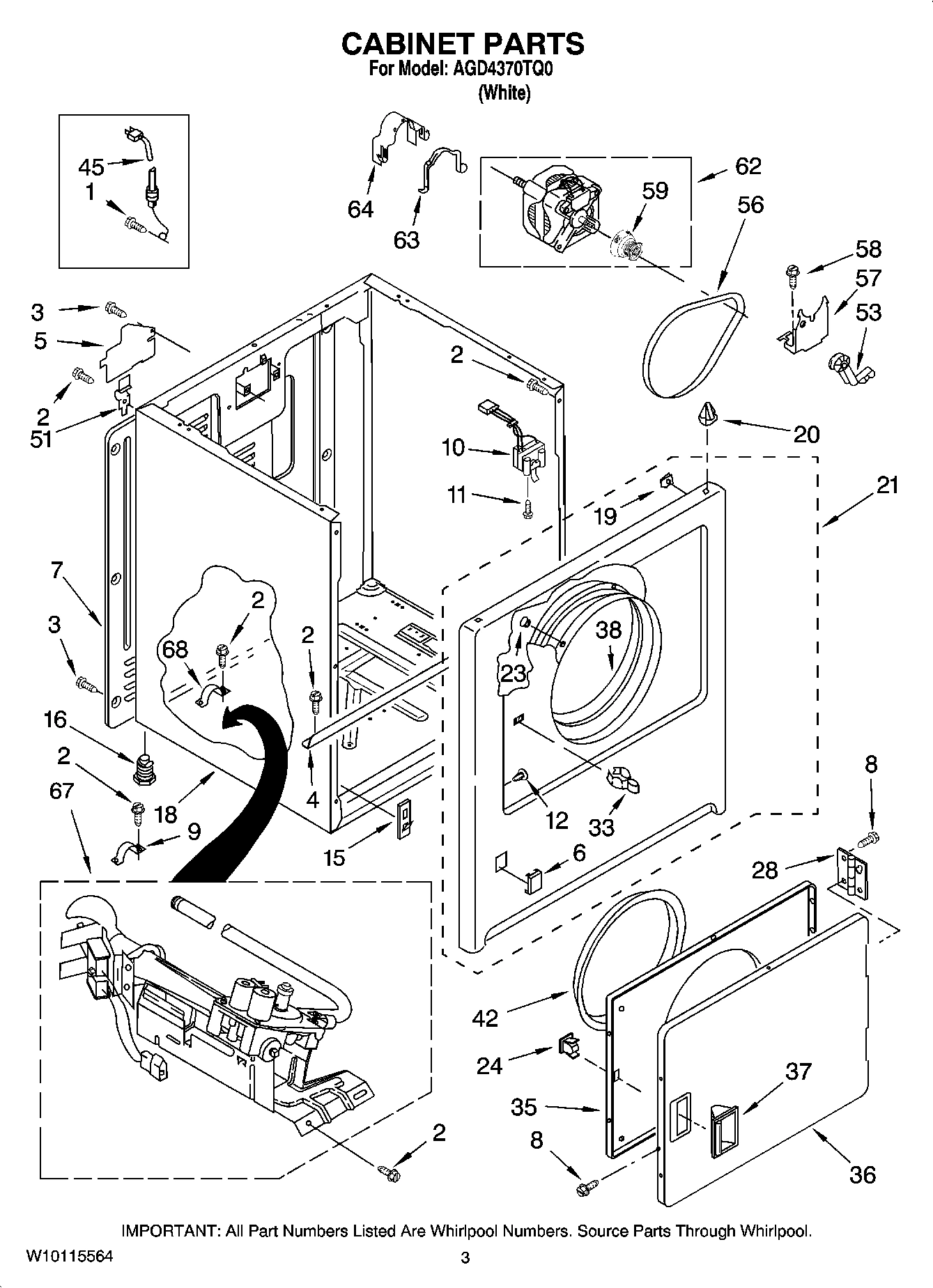 02 - CABINET PARTS