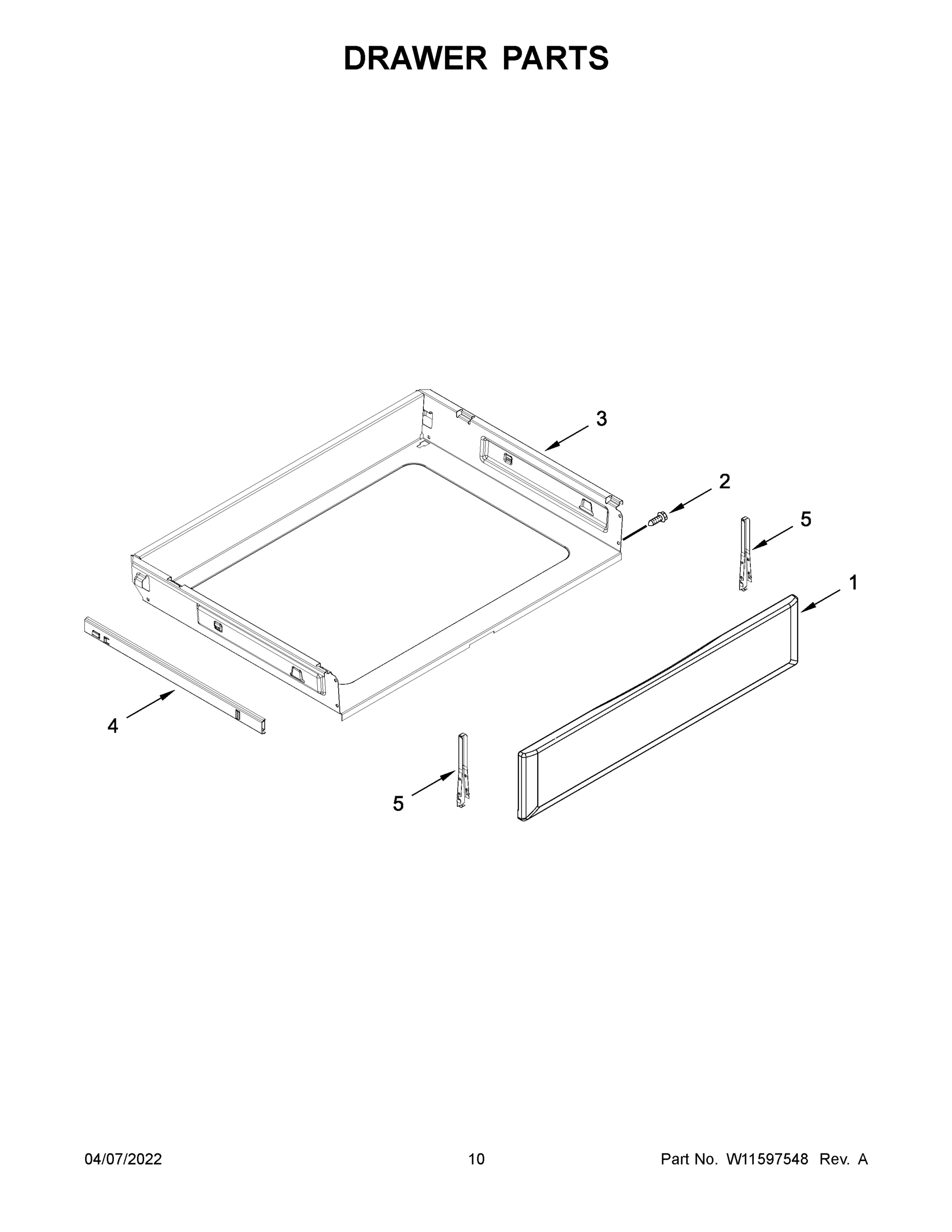 06 - DRAWER PARTS