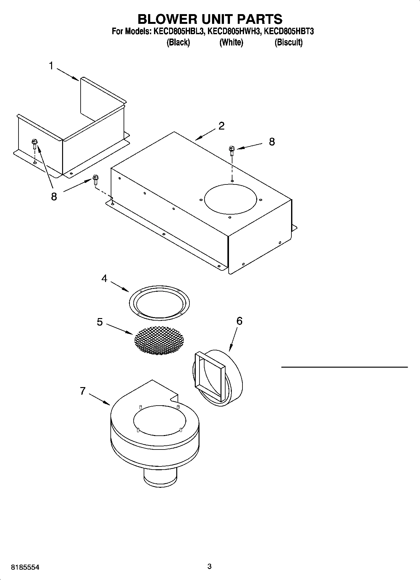 02 - BLOWER UNIT PARTS, MISCELLANEOUS PARTS