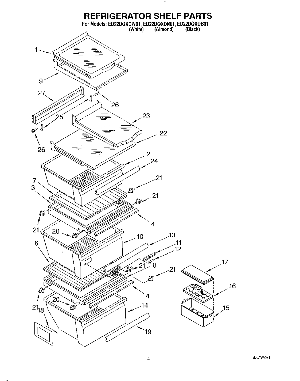 03 - REFRIGERATOR SHELF