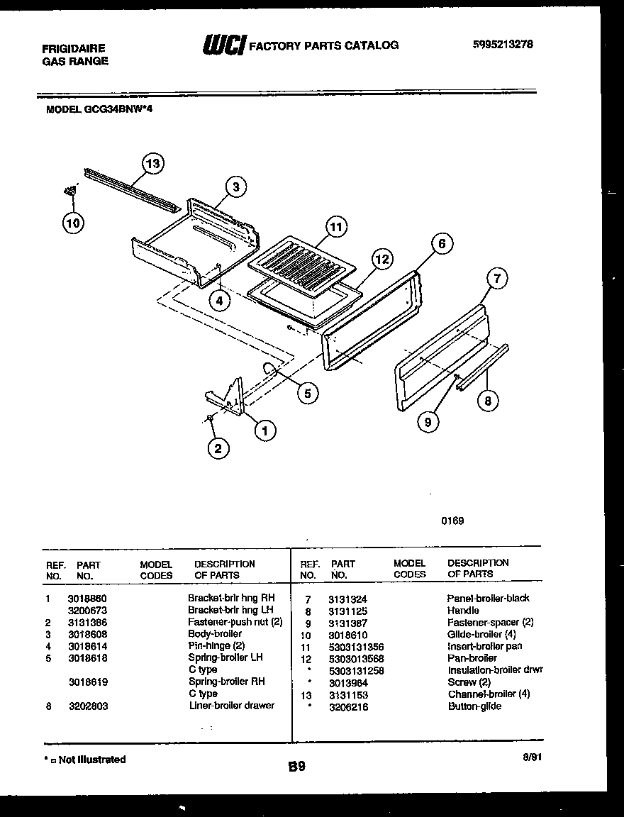 04 - BROILER DRAWER PARTS