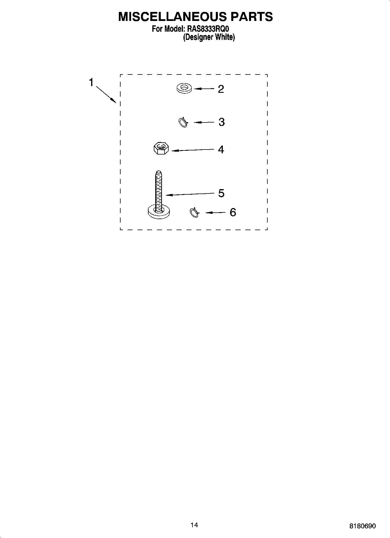 10 - MISCELLANEOUS PARTS, OPTIONAL PARTS (NOT INCLUDED)