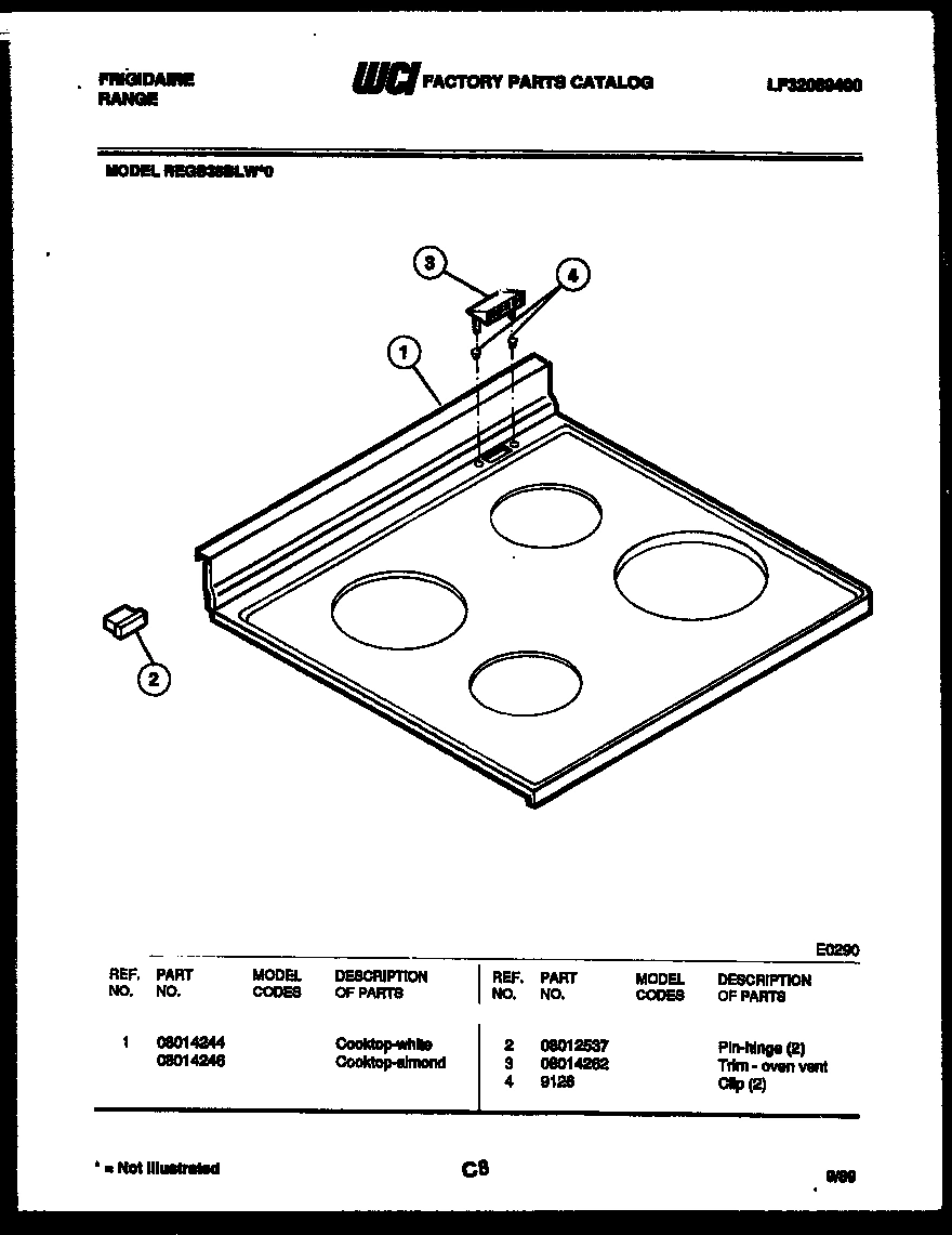 04 - COOKTOP PARTS